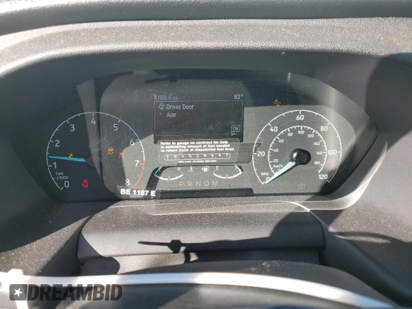2024 Ford Transit Cargo with VIN 1FTBR1Y85RKA33351, listed as a Copart auction lot 84259294 with 4,169 mi miles and Clean Title. Bid and sale history available at DreamBid. Image 9.