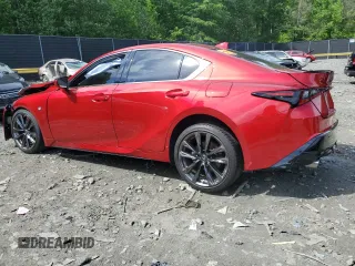 2022 Lexus IS 350 F Sport with VIN JTHGZ1E26N5026437, listed as a Copart auction lot 55874885 with Not provided miles and Salvage title. Bid and sale history available at DreamBid. Image 2.