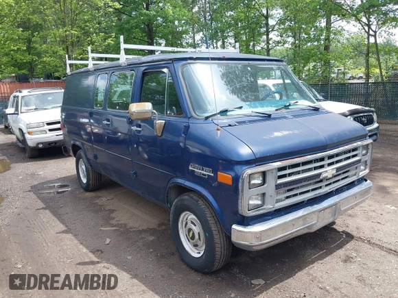 1987 Chevrolet Chevy Van с VIN 1GBEG25H3H7183753, выставлен на аукционе IAAI как лот 42181464 с пробегом 135 683 миль миль и . История ставок и продаж доступна на DreamBid. Изображение 1.
