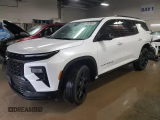 2024 Chevrolet Traverse AWD RS with VIN 1GNEVLKS3RJ172500, listed as a Copart auction lot 80978044 with 2,200 mi miles and Salvage Title. Bid and sale history available at carsss.com. Image 1.