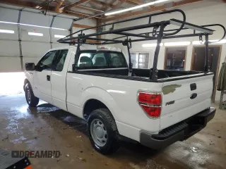 2014 Ford F-150 XL with VIN 1FTFX1CT5EKD41150, listed as a Copart auction lot 49028745 with 257,204 mi miles and Clean Title. Bid and sale history available at carsss.com. Image 2.