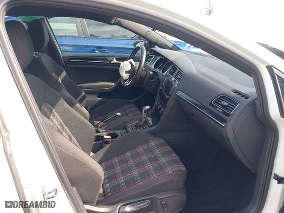 2017 Volkswagen Golf GTI S with VIN 3VW447AU3HM041888, listed as a IAAI auction lot 41828186 with 53,307 mi miles. Bid and sale history available at carsss.com. Image 5.