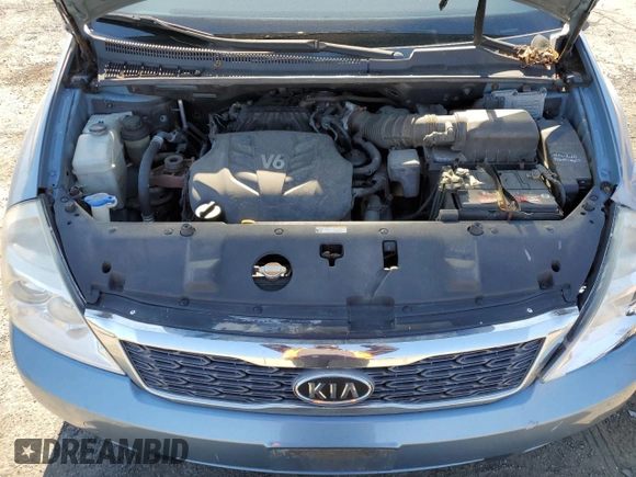 2011 Kia Sedona EX with VIN KNDMH4C77B6383638, listed as a Copart auction lot 78228534 with 176,993 mi miles and Salvage Title. Bid and sale history available at carsss.com. Image 14.