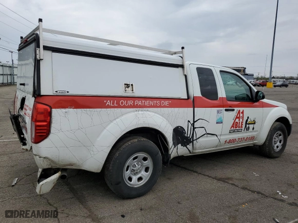 2019 Nissan Frontier S with VIN 1N6BD0CT4KN732444, listed as a Copart auction lot 50741255 with 120,140 mi miles and Salvage Title. Bid and sale history available at carsss.com. Image 3.