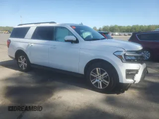 2024 Ford Expedition Max XLT with VIN 1FMJK1J89REA75543, listed as a Copart auction lot 54784445 with Not provided miles and Salvage title. Bid and sale history available at DreamBid. Image 4.