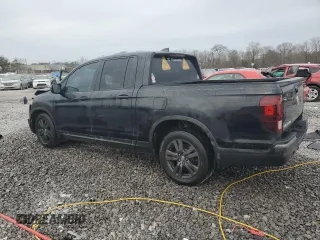 2019 Honda Ridgeline Sport with VIN 5FPYK2F10KB007325, listed as a Copart auction lot 46950225 with 222,925 mi miles and Salvage title. Bid and sale history available at DreamBid. Image 2.