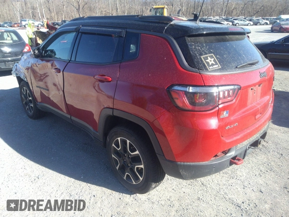 2021 Jeep Compass Trailhawk с VIN 3C4NJDDB1MT547924, выставлен на аукционе IAAI как лот 41616931 с пробегом 113 998 миль миль и . История ставок и продаж доступна на DreamBid. Изображение 3.
