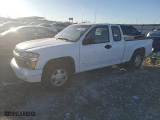 2008 Chevrolet Colorado Work Truck with VIN 1GCCS199X88165047, listed as a Copart auction lot 80748444 with 125,913 mi miles and Salvage Title. Bid and sale history available at carsss.com. Image 1.
