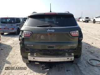 2021 Jeep Compass Sport with VIN 3C4NJDAB4MT510581, listed as a Copart auction lot 43903255 with 67,496 mi miles and Salvage title. Bid and sale history available at DreamBid. Image 6.