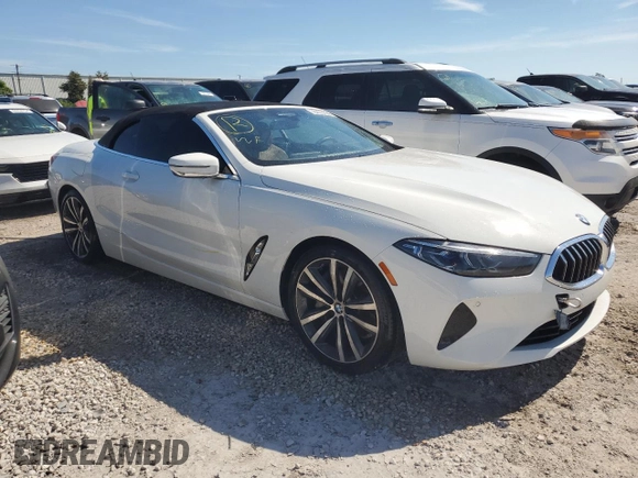 2020 BMW 8 Series 840i with VIN WBADZ2C01LBP65982, listed as a Copart auction lot 76233254 with Not Provided miles and Non Repairable. Bid and sale history available at carsss.com. Image 4.
