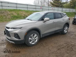 2021 Chevrolet Blazer LT z VIN 3GNKBCRS0MS567338, wystawiony jako Copart lot #55032155 z przebiegiem 50 202 mil mil oraz Szkoda całkowita • Salvage title. Historia ofert i sprzedaży dostępna na DreamBid. Obrazek 1.