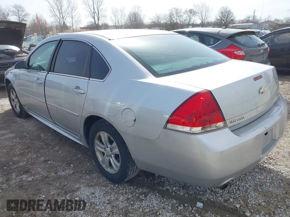2012 Chevrolet Impala LS Fleet with VIN 2G1WF5E39C1155382, listed as a IAAI auction lot 41836701 with 148,878 mi miles and . Bid and sale history available at DreamBid. Image 3.