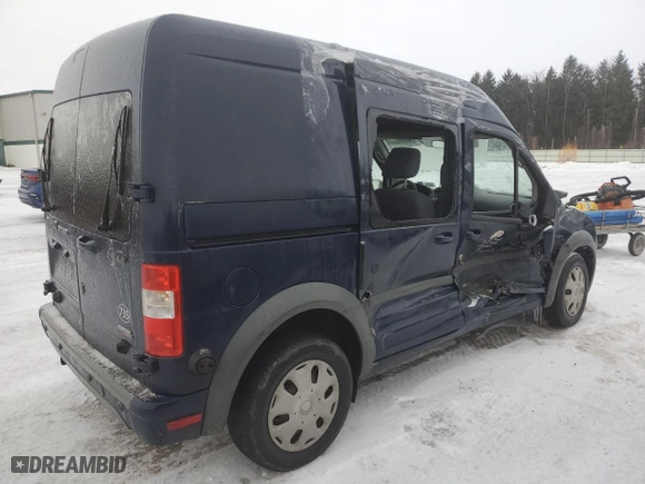 2012 Ford Transit Connect Wagon XLT with VIN NM0KS9BN6CT083515, listed as a Copart auction lot 43512295 with 104,191 mi miles and Salvage Title. Bid and sale history available at carsss.com. Image 3.
