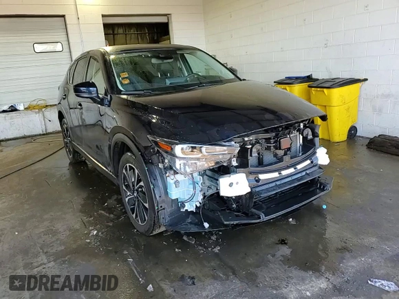 2023 Mazda CX-5 2.5 S Premium Package with VIN JM3KFBDM3P0135040, listed as a Copart auction lot 44315985 with 21,127 mi miles and Salvage Title. Bid and sale history available at carsss.com. Image 15.