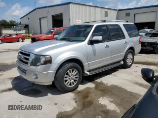 2013 Ford Expedition Limited z VIN 1FMJU1K5XDEF27409, wystawiony jako Copart lot #57346465 z przebiegiem 220 920 mil mil oraz Szkoda całkowita • Salvage title. Historia ofert i sprzedaży dostępna na DreamBid. Obrazek 1.
