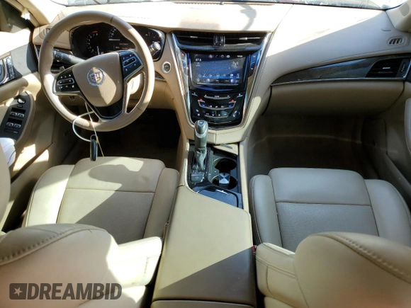 2014 Cadillac CTS Luxury RWD with VIN 1G6AR5S36E0191951, listed as a Copart auction lot 55017795 with 117,535 mi miles and Salvage Title. Bid and sale history available at carsss.com. Image 8.