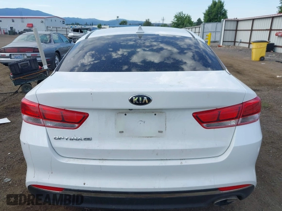 2016 Kia Optima LX with VIN 5XXGT4L38GG121337, listed as a IAAI auction lot 42652469 with 125,620 mi miles and . Bid and sale history available at DreamBid. Image 15.