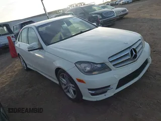 2012 Mercedes-Benz C-Class C 300 Sport with VIN WDDGF8BBXCA696736, listed as a IAAI auction lot 42067917 with 1 mi miles. Bid and sale history available at carsss.com. Image 1.
