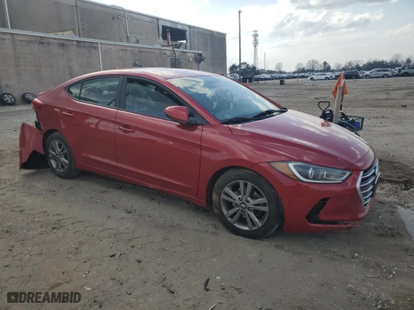 2017 Hyundai Elantra SE with VIN 5NPD84LF5HH086065, listed as a Copart auction lot 50012515 with 120,659 mi miles and Salvage Title. Bid and sale history available at carsss.com. Image 4.