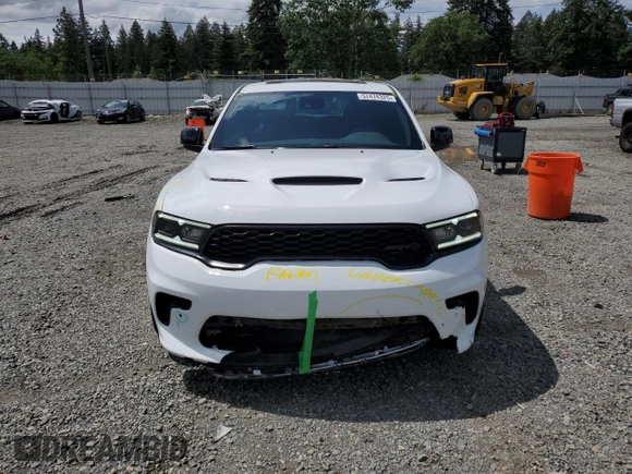 2024 Dodge Durango SRT Hellcat Premium with VIN 1C4SDJH98RC228524, listed as a Copart auction lot 57474325 with 5,528 mi miles and Salvage title. Bid and sale history available at DreamBid. Image 5.