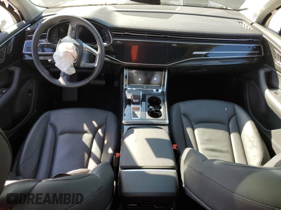 2024 Audi Q7 Premium Plus with VIN WA1LCBF7XRD005937, listed as a Copart auction lot 46051205 with 24,757 mi miles and Non Repairable. Bid and sale history available at carsss.com. Image 8.