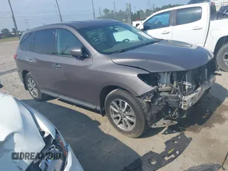 2014 Nissan Pathfinder Platinum z VIN 5N1AR2MN2EC619650, wystawiony jako IAAI lot #42124708 z przebiegiem 103 093 mil mil oraz . Historia ofert i sprzedaży dostępna na DreamBid. Obrazek 1.