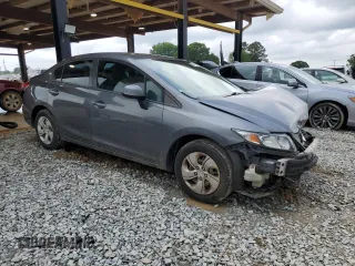 2013 Honda Civic LX with VIN 19XFB2F56DE280653, listed as a Copart auction lot 54537685 with 159,961 mi miles and Salvage title. Bid and sale history available at DreamBid. Image 4.