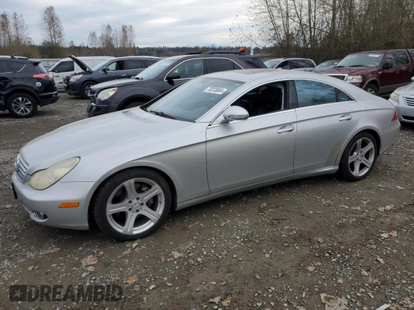 2006 Mercedes-Benz CLS 500 with VIN WDDDJ75X56A008567, listed as a Copart auction lot 78233604 with Not Provided miles and Clean Title. Bid and sale history available at DreamBid. Image 1.