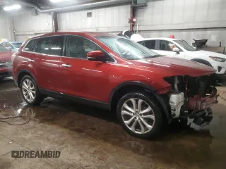 2012 Mazda CX-9 Grand Touring with VIN JM3TB3DV2C0363832, listed as a Copart auction lot 46576585 with 223,715 mi miles and Salvage Title. Bid and sale history available at DreamBid. Image 4.