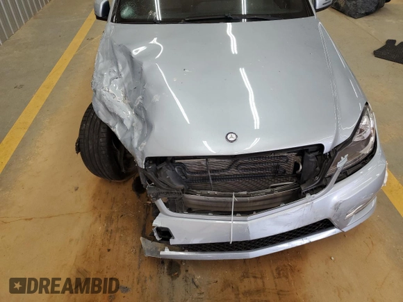 2013 Mercedes-Benz C-Class C 250 Sport with VIN WDDGF4HBXDA753230, listed as a Copart auction lot 49590055 with 105,389 mi miles and Salvage Title. Bid and sale history available at carsss.com. Image 13.