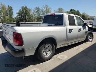 2023 Ram 1500 Tradesman with VIN 1C6RR6FG9PS534852, listed as a Copart auction lot 44083285 with 14,601 mi miles and Salvage title. Bid and sale history available at DreamBid. Image 3.