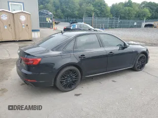 2017 Audi A4 Premium with VIN WAUDNAF40HN050153, listed as a Copart auction lot 60552645 with 117,318 mi miles and Salvage title. Bid and sale history available at DreamBid. Image 3.