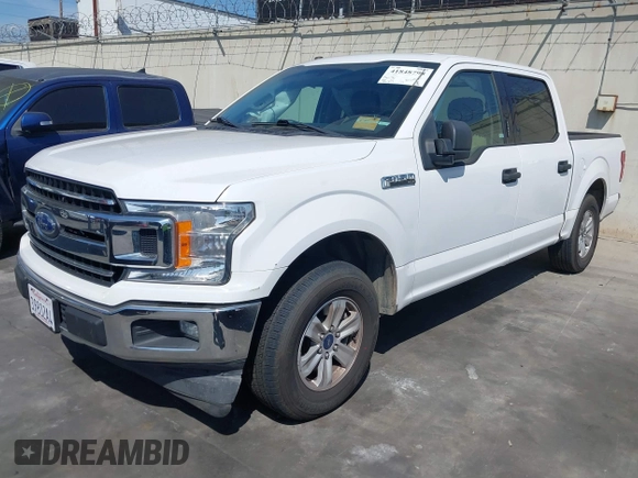 2018 Ford F-150 XL with VIN 1FTEW1C57JKD25820, listed as a IAAI auction lot 41848798 with 116,109 mi miles. Bid and sale history available at carsss.com. Image 2.