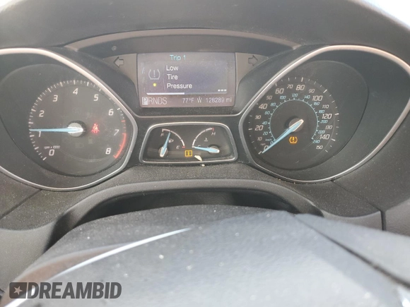 2012 Ford Focus SE with VIN 1FAHP3F29CL400642, listed as a Copart auction lot 49475905 with 128,289 mi miles and Salvage Title. Bid and sale history available at carsss.com. Image 9.