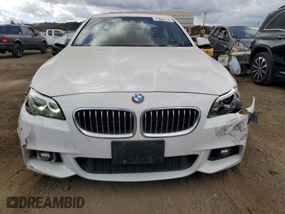 2015 BMW 5 Series 535d xDrive с VIN WBAFV3C55FD687110, выставлен на аукционе Copart как лот 77845114 с пробегом 100 135 миль миль и Списание • Salvage title. История ставок и продаж доступна на DreamBid. Изображение 5.