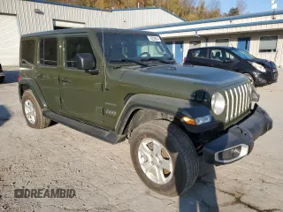 2023 Jeep Wrangler Sahara with VIN 1C4HJXEN2PW624757, listed as a Copart auction lot 78239614 with 46,254 mi miles and Salvage Title. Bid and sale history available at carsss.com. Image 4.