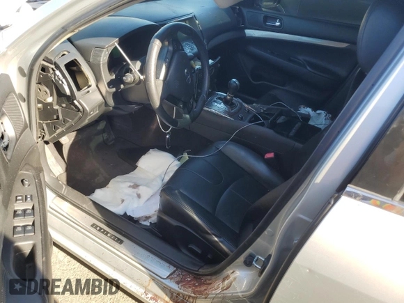 2015 Infiniti Q40 with VIN JN1CV6AP0FM500337, listed as a Copart auction lot 74370964 with 0 mi miles and Salvage Title. Bid and sale history available at carsss.com. Image 8.