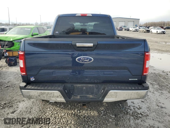 2020 Ford F-150 XL with VIN 1FTEW1EP3LKF26468, listed as a Copart auction lot 50164175 with 71,854 mi miles and Salvage Title. Bid and sale history available at carsss.com. Image 6.