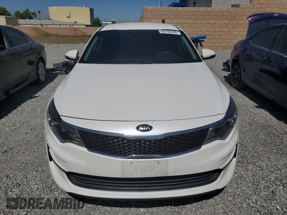 2016 Kia Optima LX with VIN KNAGT4L34G5072638, listed as a Copart auction lot 63792395 with 113,610 mi miles and Salvage title. Bid and sale history available at DreamBid. Image 5.