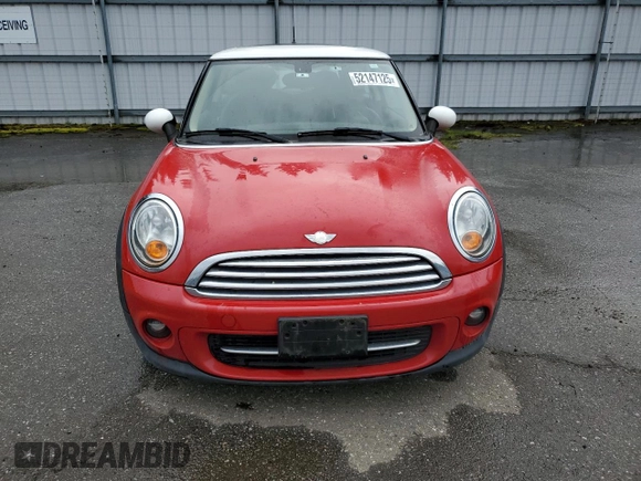2013 MINI Hardtop with VIN WMWSU3C58DT371981, listed as a Copart auction lot 52147125 with 73,616 mi miles and Clean Title. Bid and sale history available at DreamBid. Image 5.