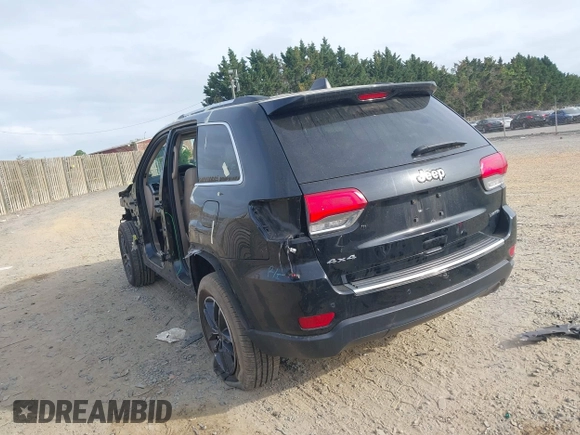 2019 Jeep Grand Cherokee Limited with VIN 1C4RJFBG6KC545512, listed as a IAAI auction lot 42028201 with 59,185 mi miles. Bid and sale history available at carsss.com. Image 3.