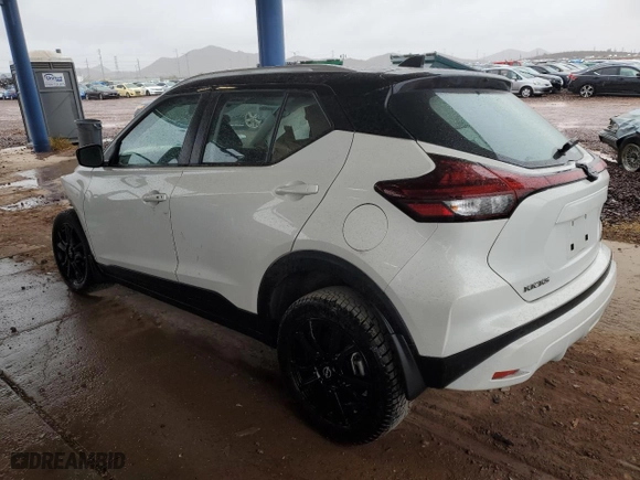 2023 Nissan Kicks SV with VIN 3N1CP5CV6PL531507, listed as a Copart auction lot 48348505 with 0 mi miles and Salvage Title. Bid and sale history available at carsss.com. Image 2.