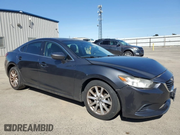 2015 Mazda 6 i Sport with VIN JM1GJ1U59F1220280, listed as a Copart auction lot 52250465 with 112,661 mi miles and Salvage Title. Bid and sale history available at carsss.com. Image 4.