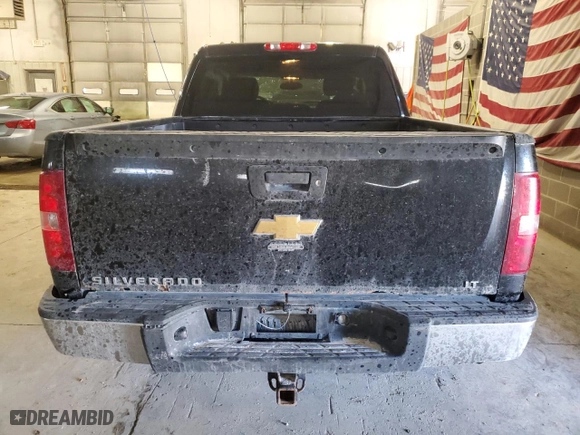2013 Chevrolet Silverado 1500 LT with VIN 3GCPKSE76DG338773, listed as a Copart auction lot 88823205 with 166,889 mi miles and Salvage Title. Bid and sale history available at carsss.com. Image 6.