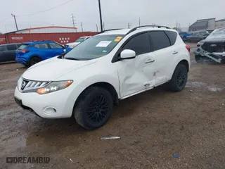 2009 Nissan Murano S with VIN JN8AZ18U69W102733, listed as a IAAI auction lot 41315812 with 211,483 mi miles. Bid and sale history available at carsss.com. Image 2.