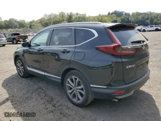 2021 Honda CR-V Touring with VIN 2HKRW2H90MH627553, listed as a Copart auction lot 71740064 with 35,344 mi miles and Salvage Title. Bid and sale history available at carsss.com. Image 2.