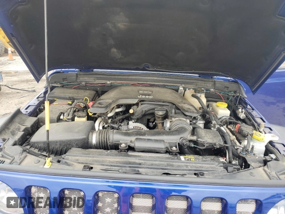 2018 Jeep Wrangler Unlimited Sport z VIN 1C4HJXDG8JW172632, wystawiony jako Copart lot #60714375 z przebiegiem 81 690 mil mil oraz Szkoda całkowita • Salvage title. Historia ofert i sprzedaży dostępna na DreamBid. Obrazek 11.