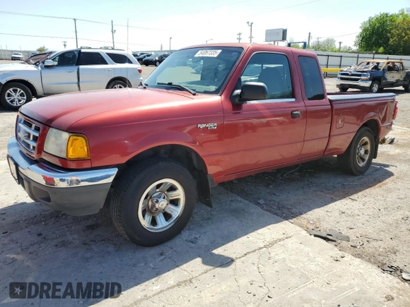 2002 Ford Ranger XLT Appearance with VIN 1FTYR44E32PA07430, listed as a Copart auction lot 54067335 with 209,433 mi miles and Salvage title. Bid and sale history available at DreamBid. Image 1.