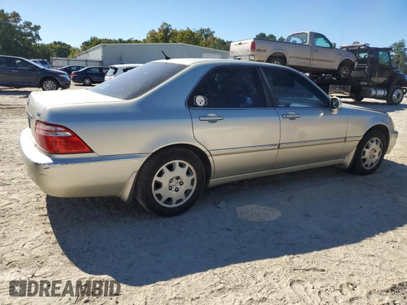 2003 Acura RL w/Navigation System with VIN JH4KA96673C001864, listed as a Copart auction lot 75815044 with 0 mi miles and Clean Title. Bid and sale history available at carsss.com. Image 3.