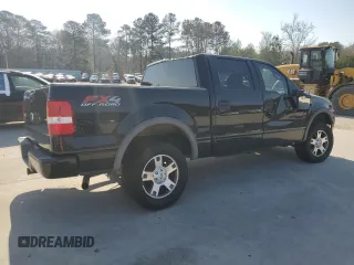 2004 Ford F-150 XLT with VIN 1FTPW14594KD06455, listed as a Copart auction lot 49157825 with 104,542 mi miles and Salvage Title. Bid and sale history available at carsss.com. Image 3.